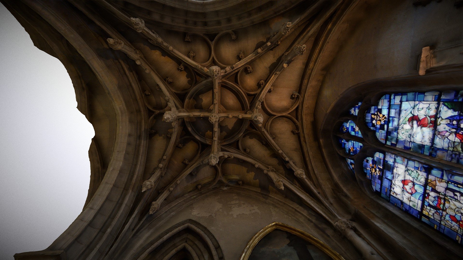Vault, Senlis Cathedral, France