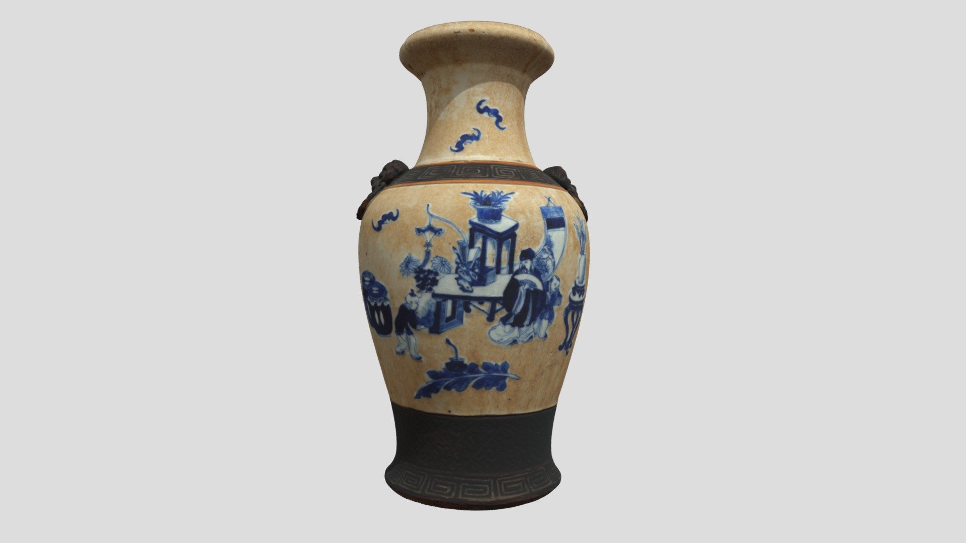 Chinese Porcelain Crackle Vase
