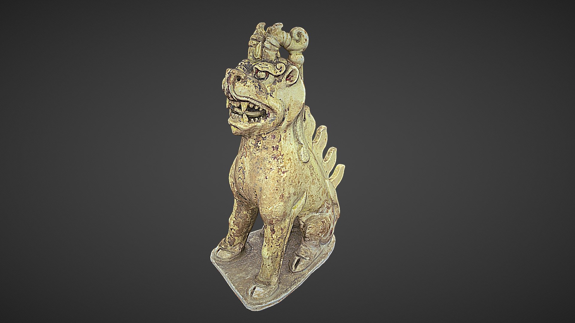 Tang Dynasty Tomb Guardian (Zhenmushou)
