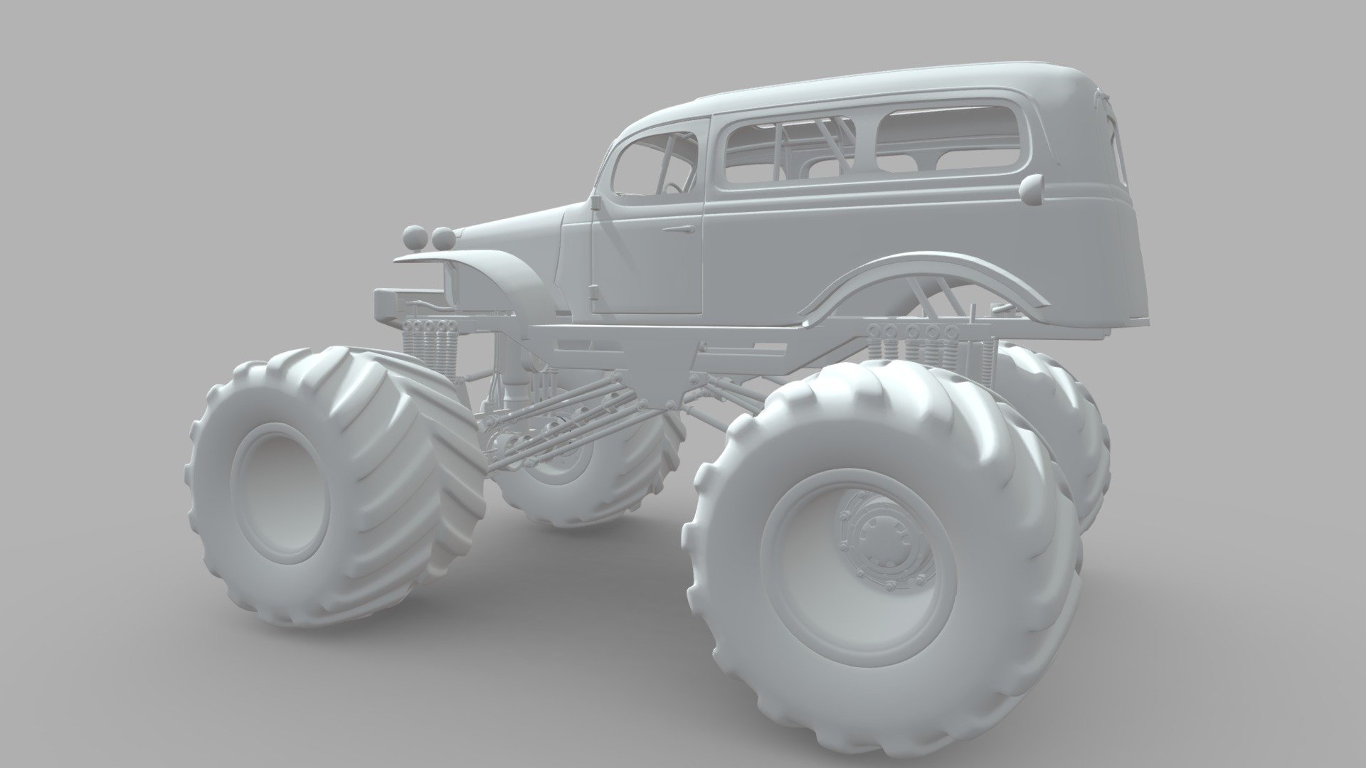 '91-93 Unnamed And Untamed Monster Truck