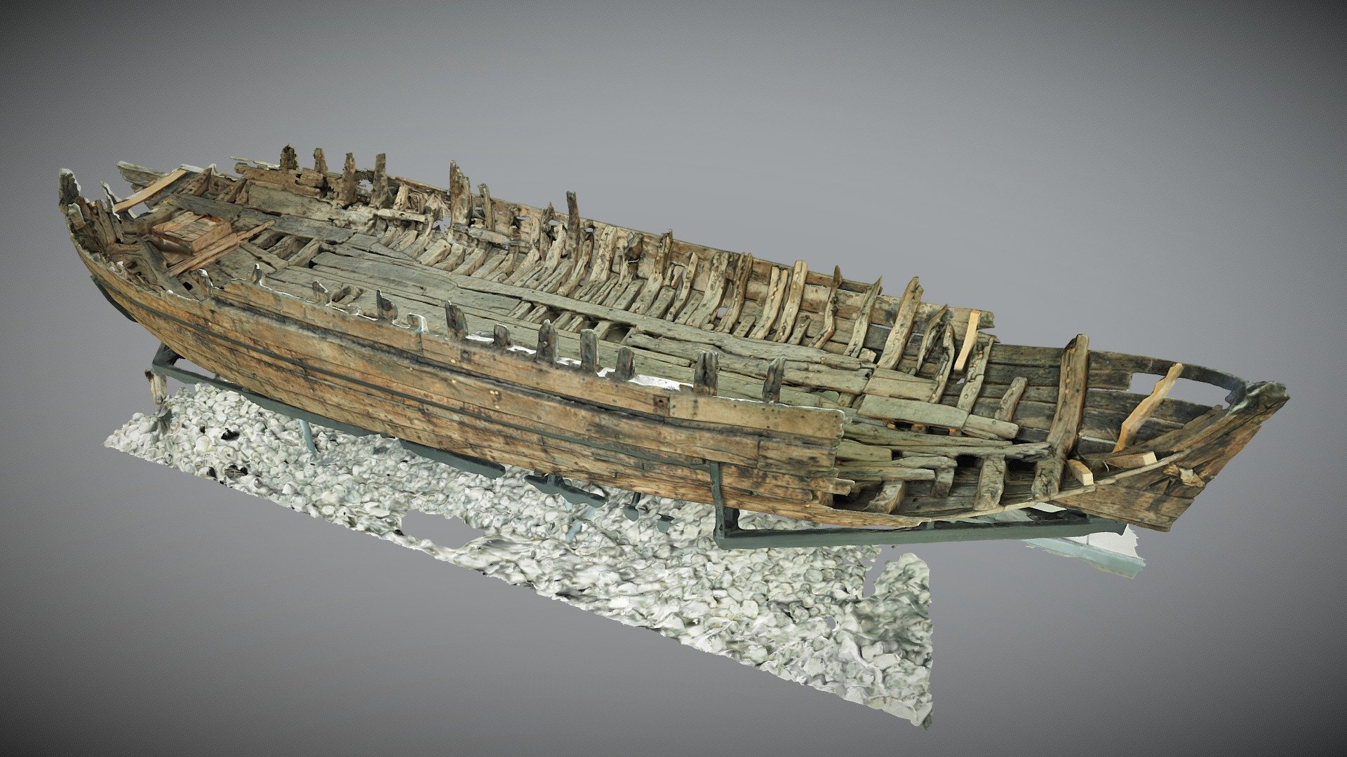 Uelvesbüll wreck Husum, Germany