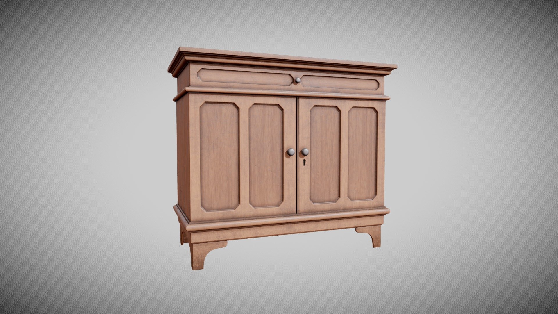 Victorian Cabinet Double