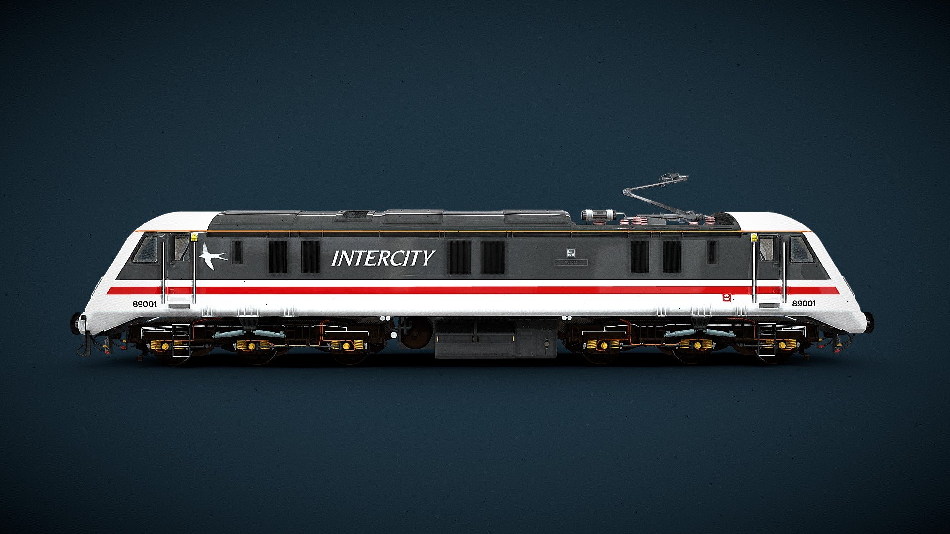 Train - British Rail Class 89 - Flying Badger