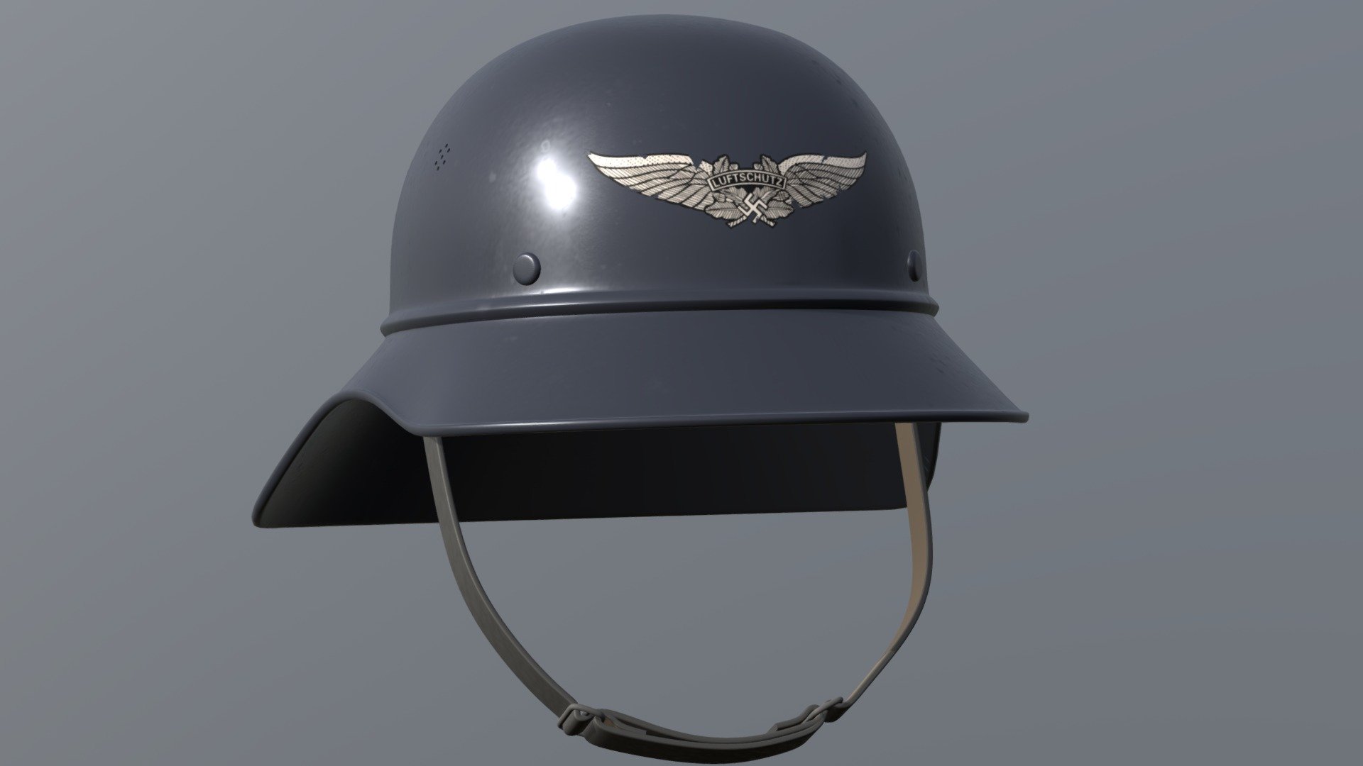 WW2 Luftschutz M38 Gladiator Helmet