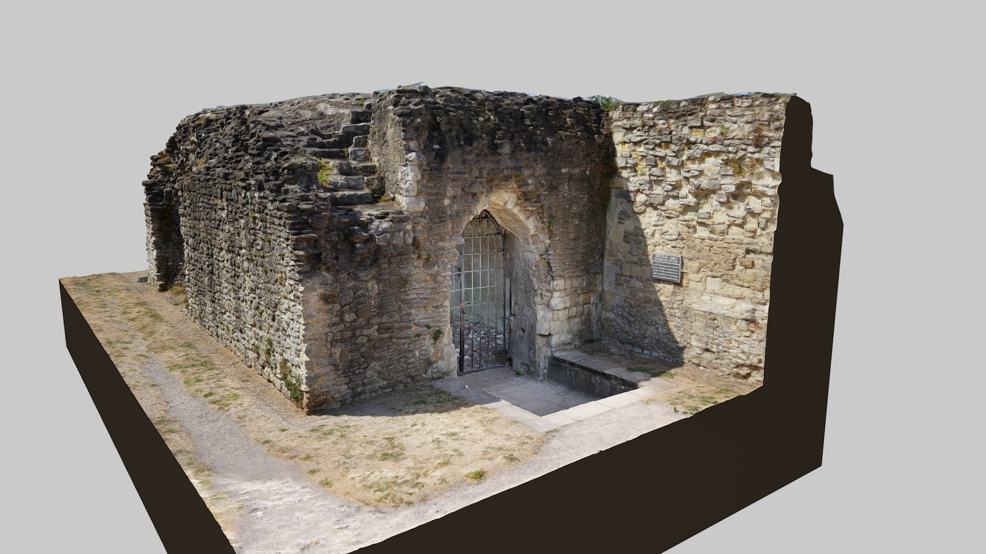 Waltham Abbey Cloister Entry