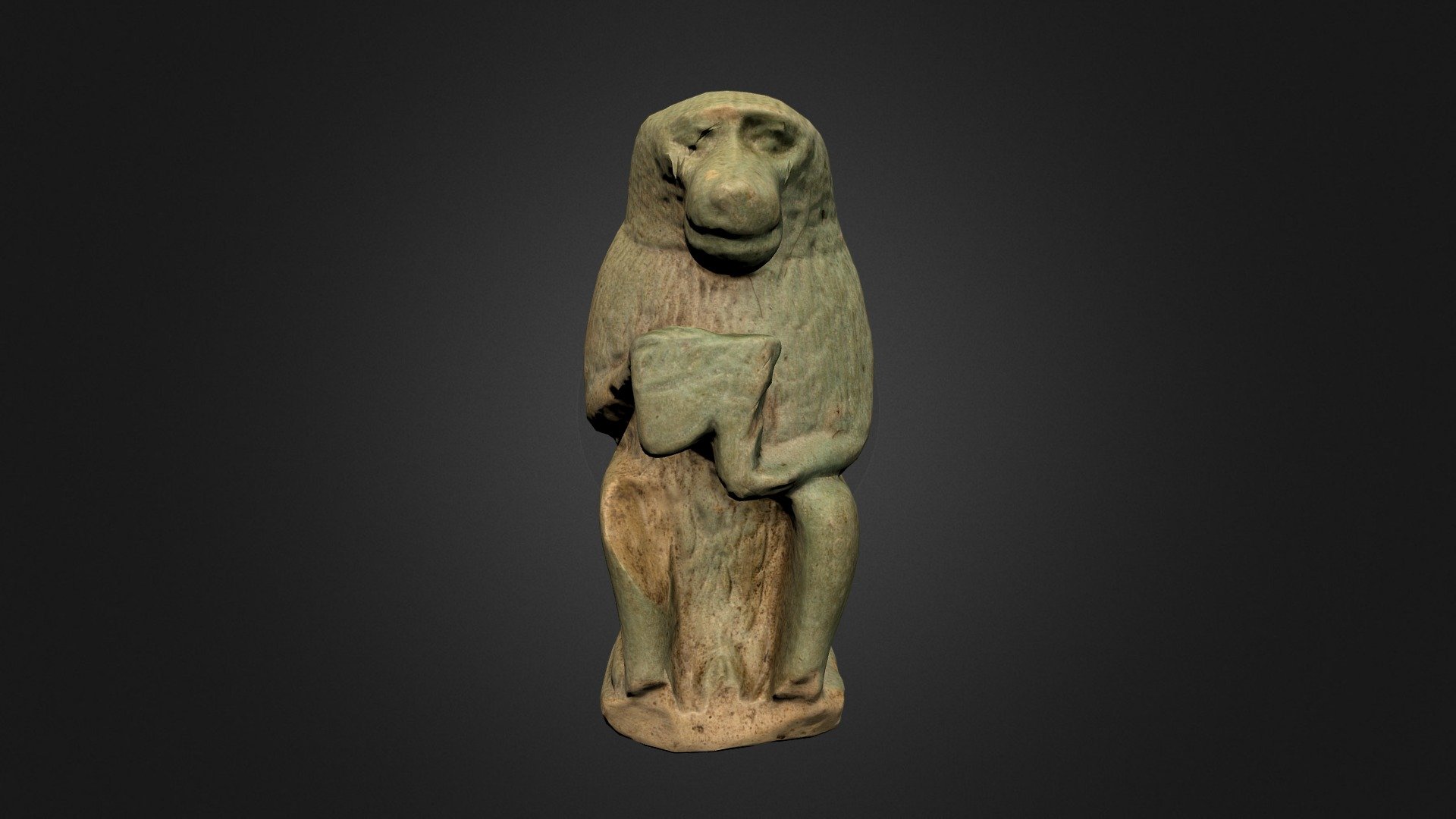 Thoth as baboon
