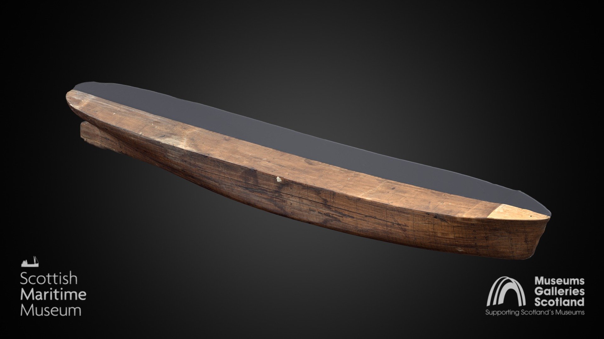 Half-hull block model (02)
