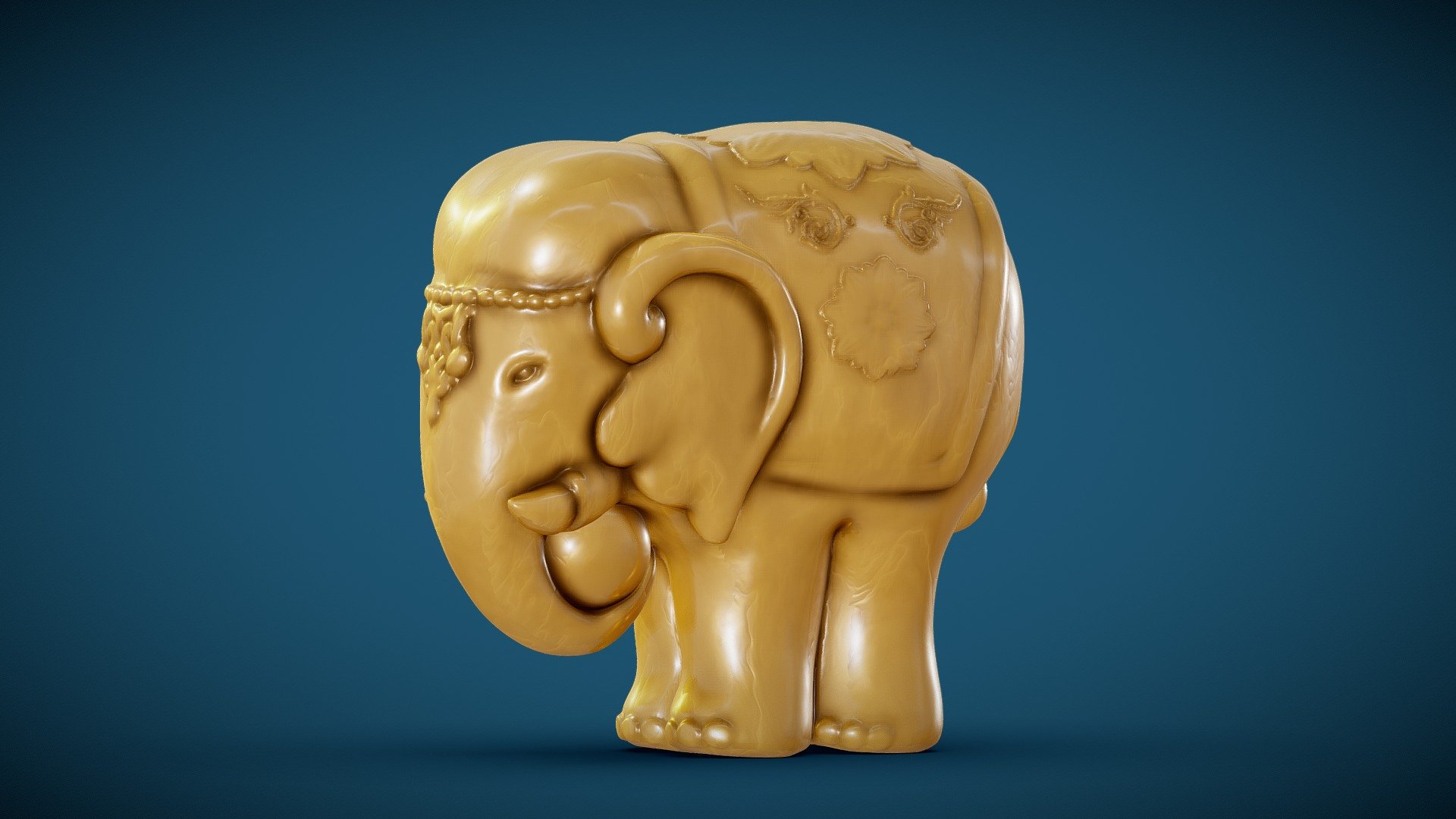 Elephant sculpture