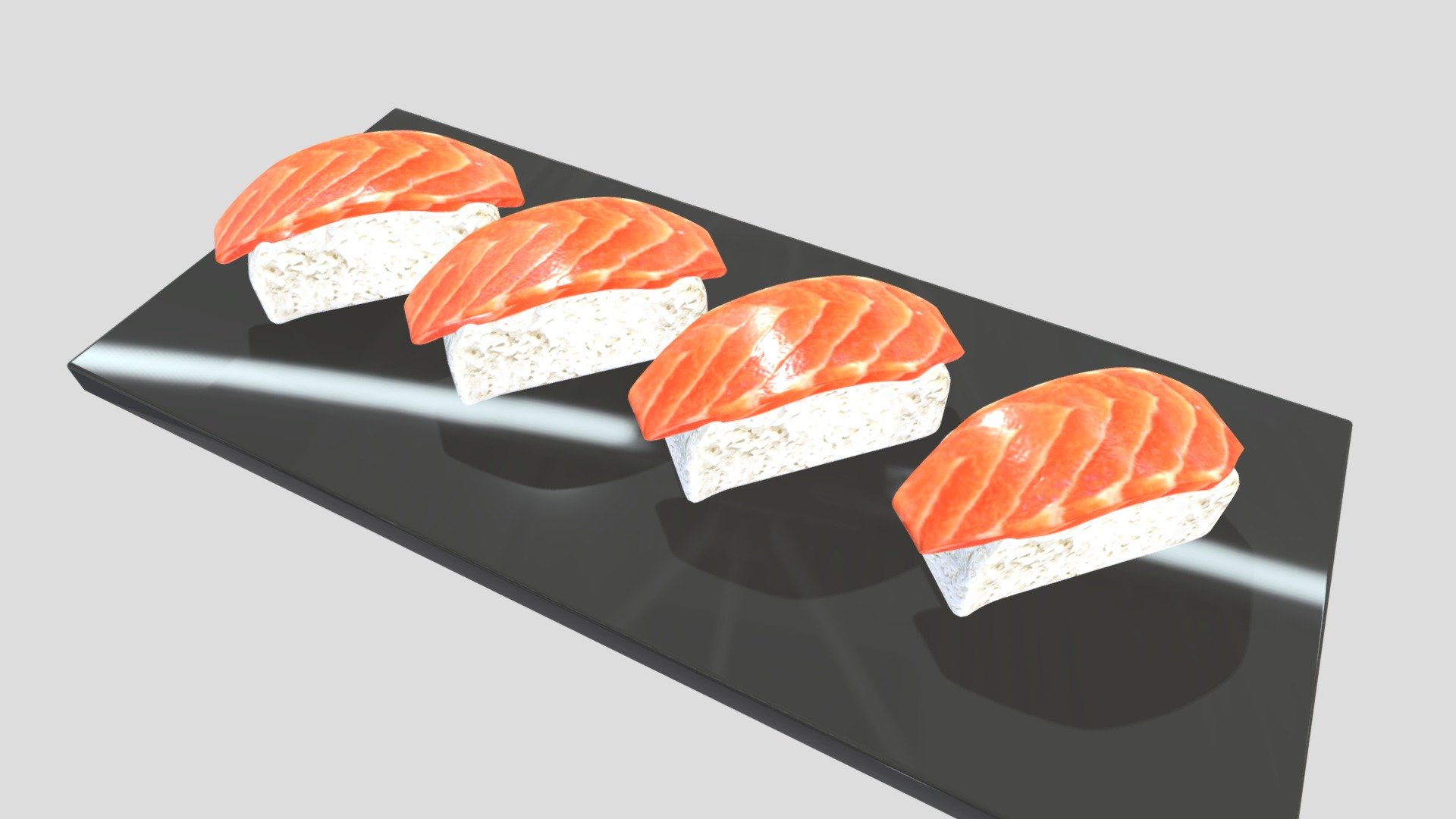 Salmon Nigiri Sushi