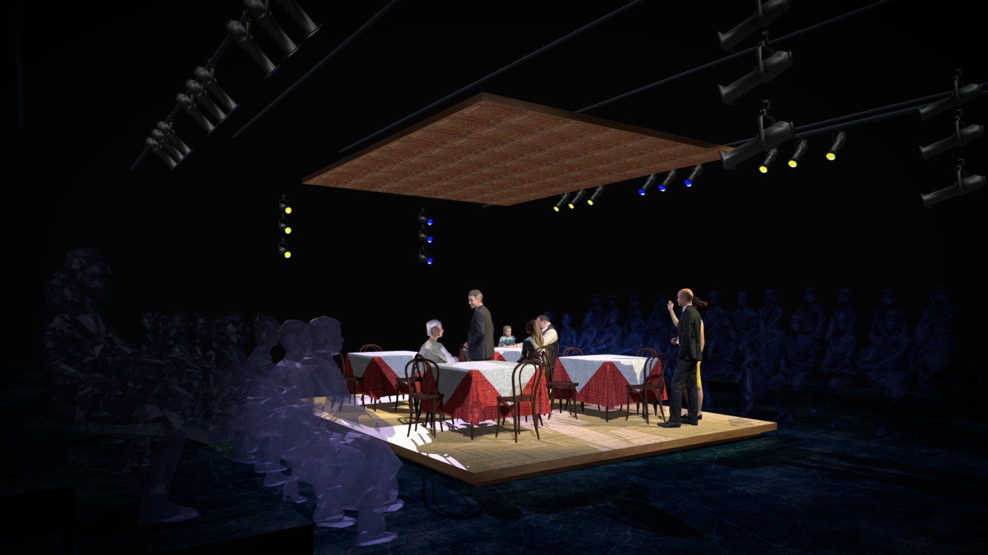 The Big Meal - Scenic and Lighting Design