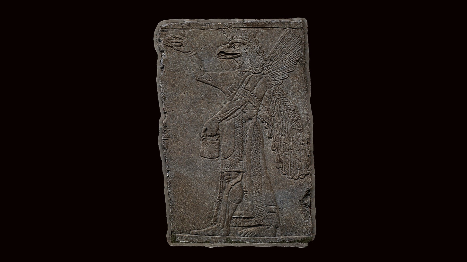Eagle-headed protective spirit, Nimrud