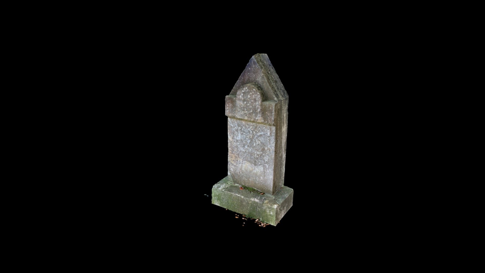 Monument in the woods
