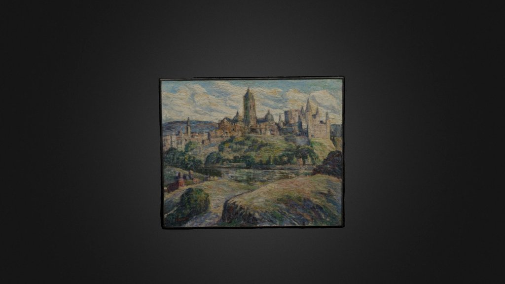 Ernest Lawson's 'Segovia', c.1916
