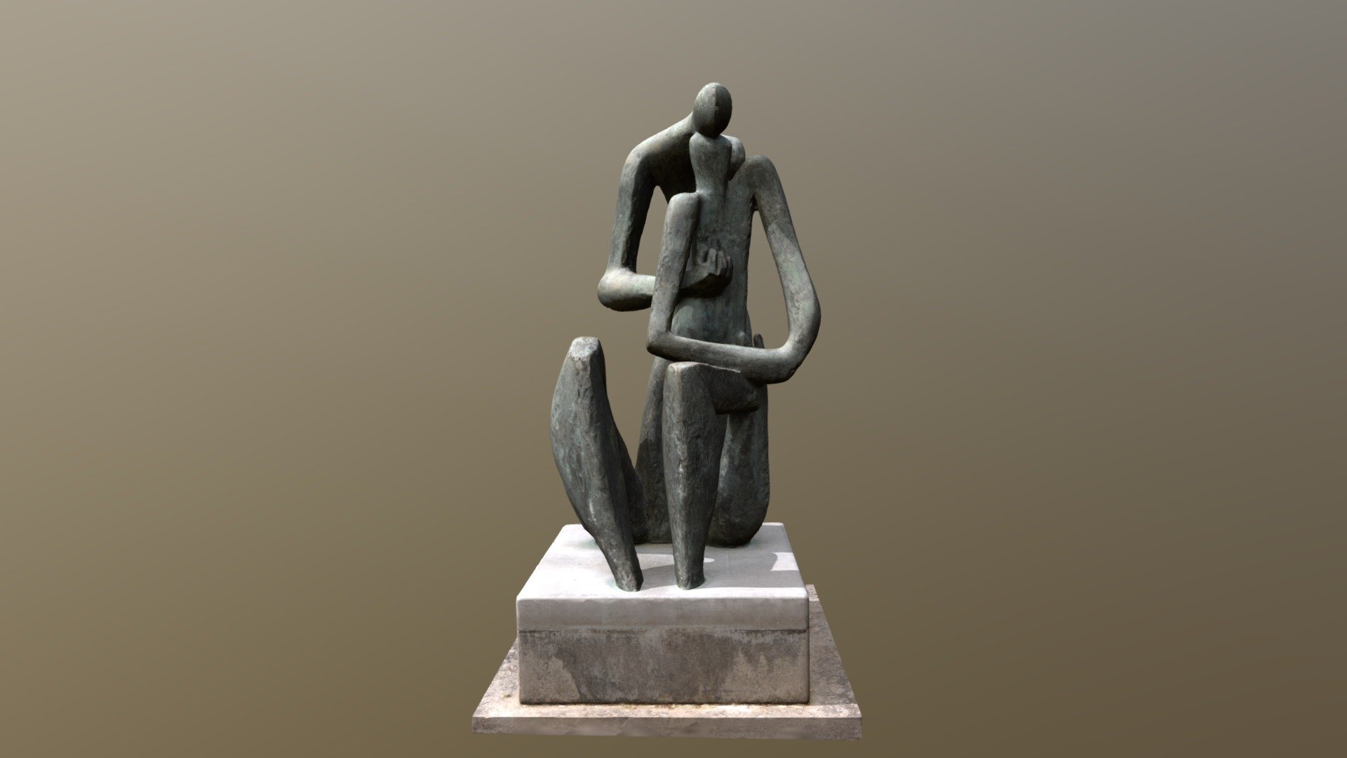 Bronze sculpture «Consolation»