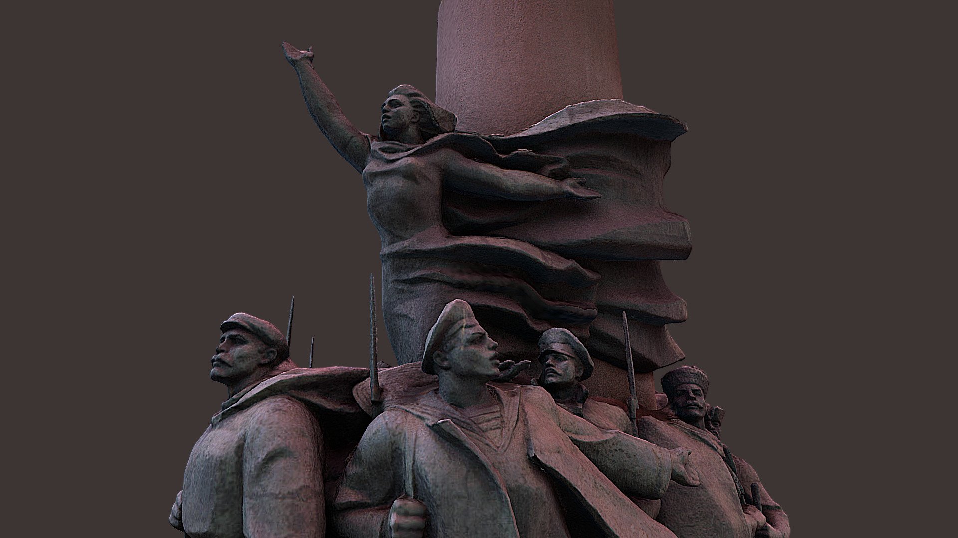 Monument to Lenin in the Kaluga Square (WiP)