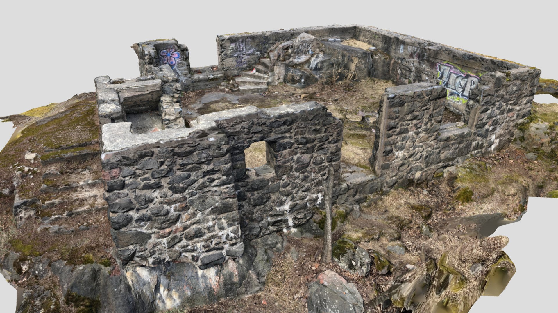 Old house ruins, Espoo, Finland