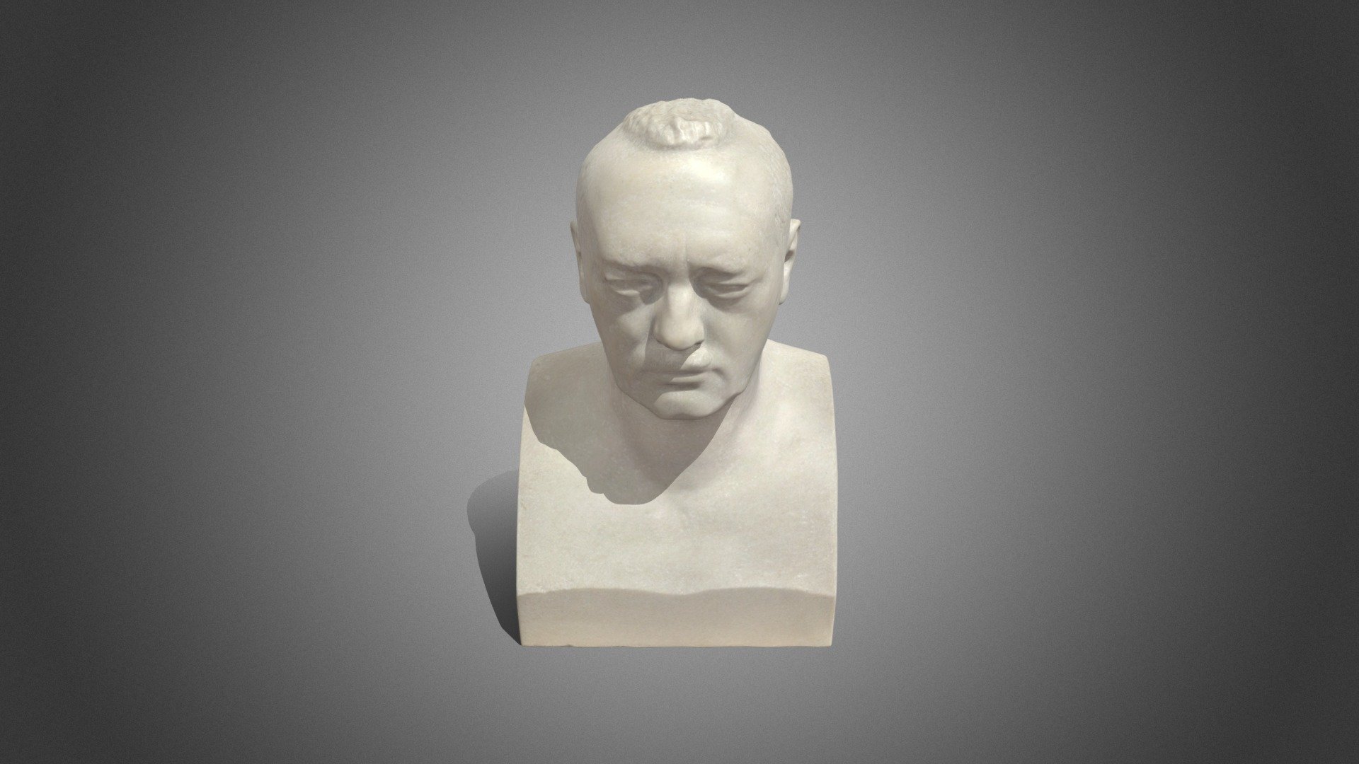 Marmorbüste: Carl Bosch