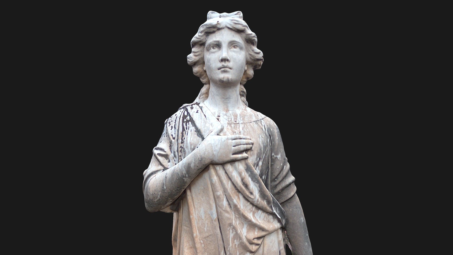 Escultura femenina -  Panteon Purisima