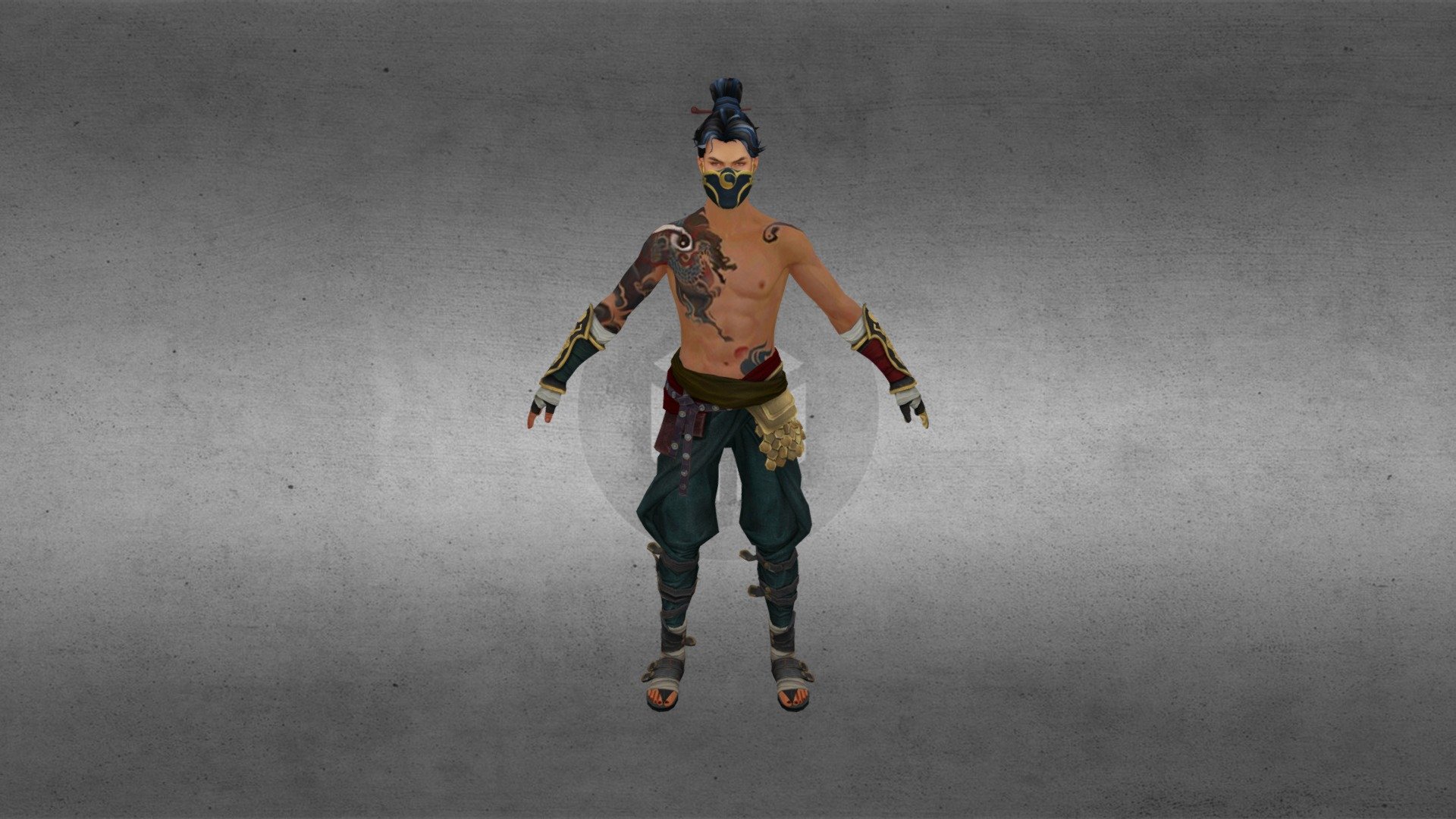 Free fire Phantom Samurai bundle