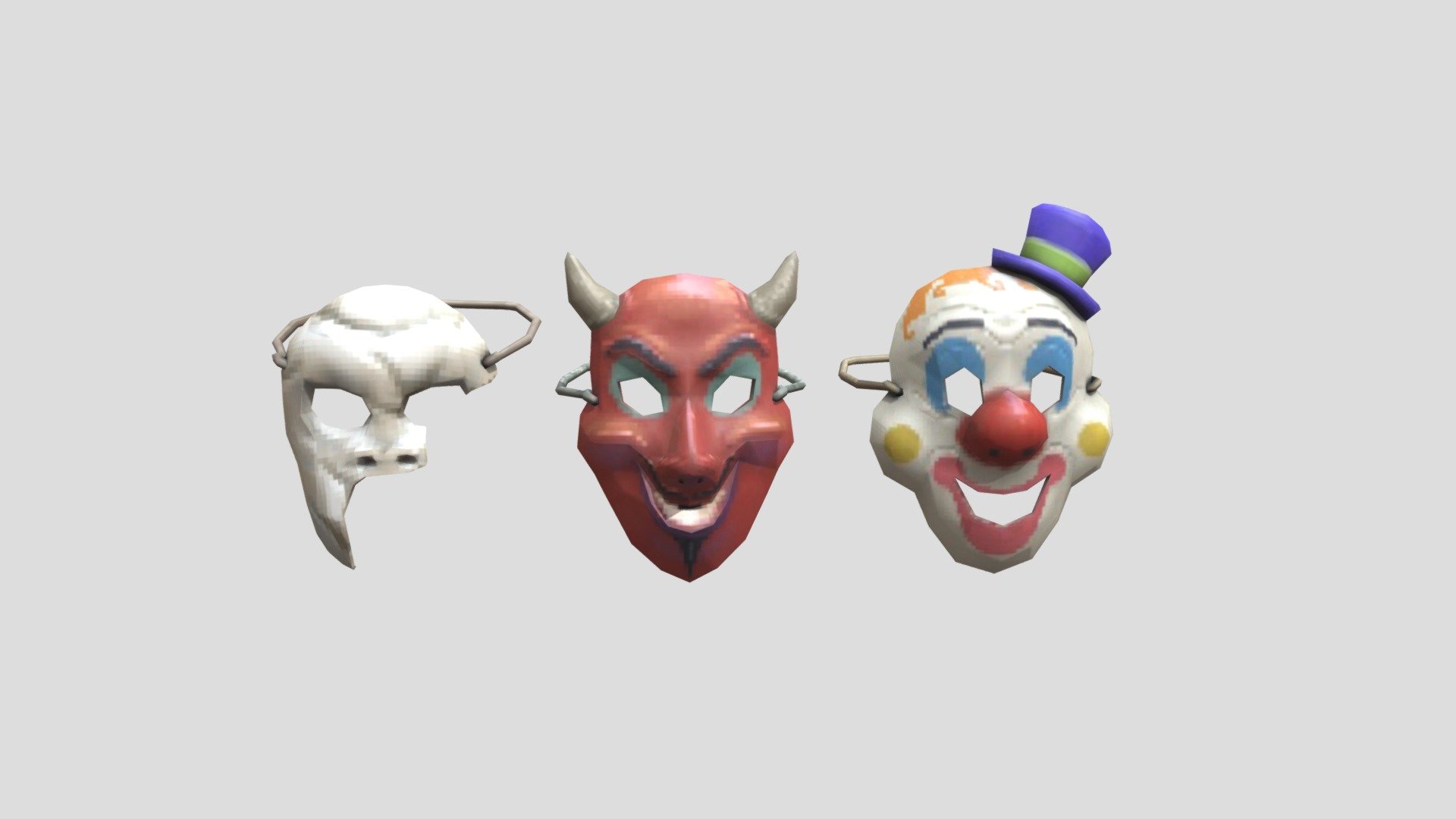Gorilla Tag Halloween 2023 Masks