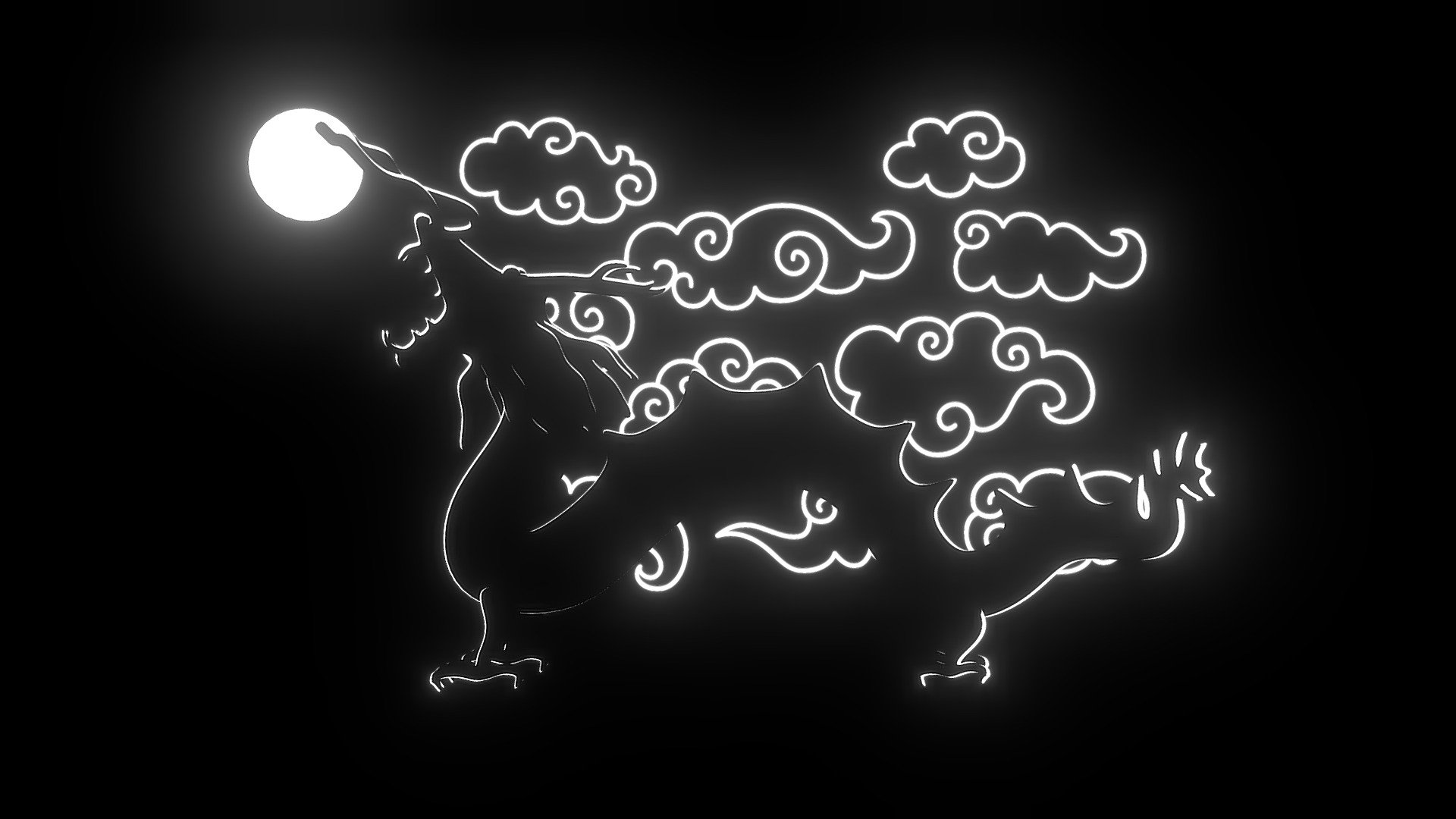3D Inktober 2019: Dragon