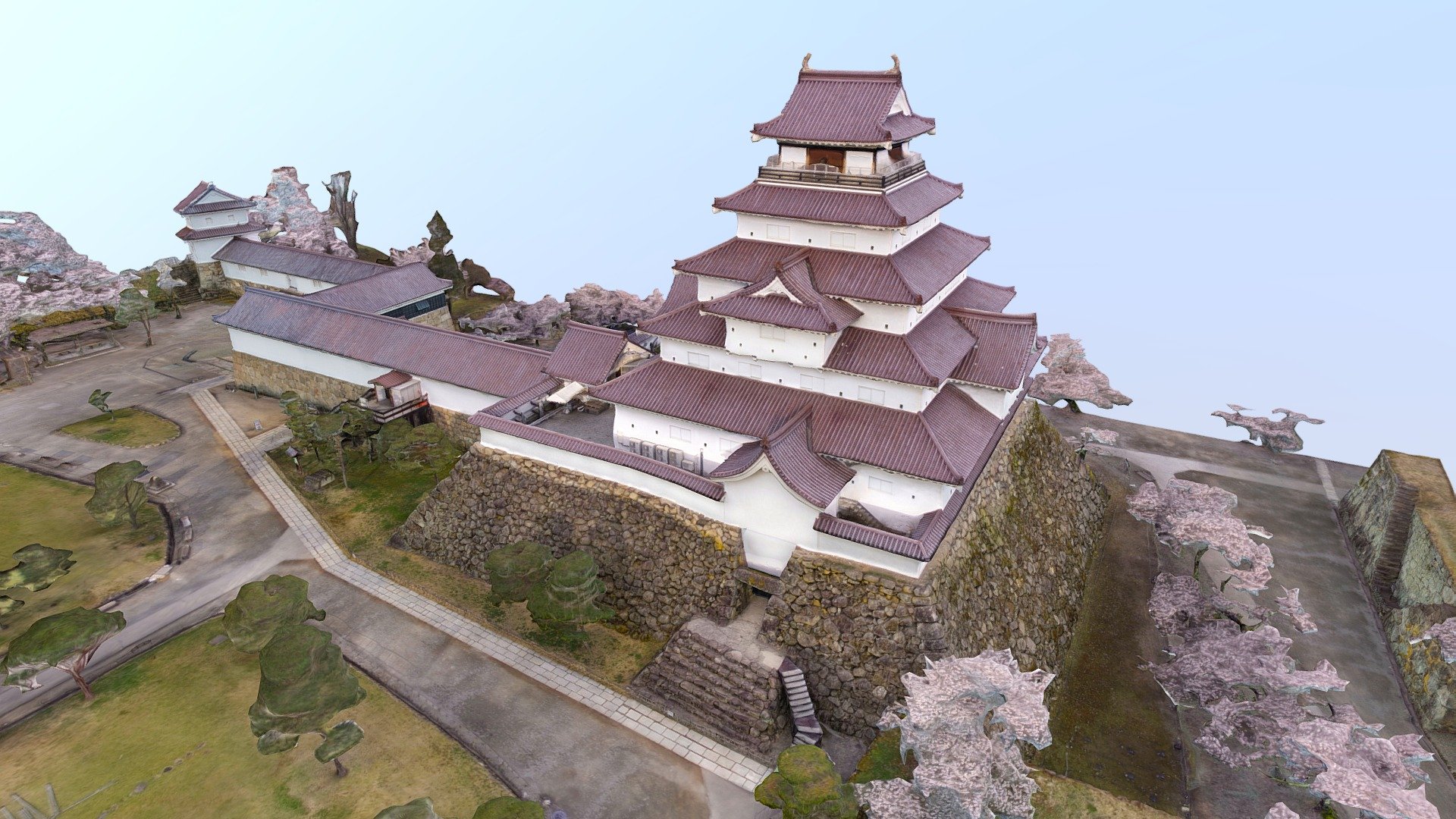 National Historic Site: Tsuruga Castle(japan)