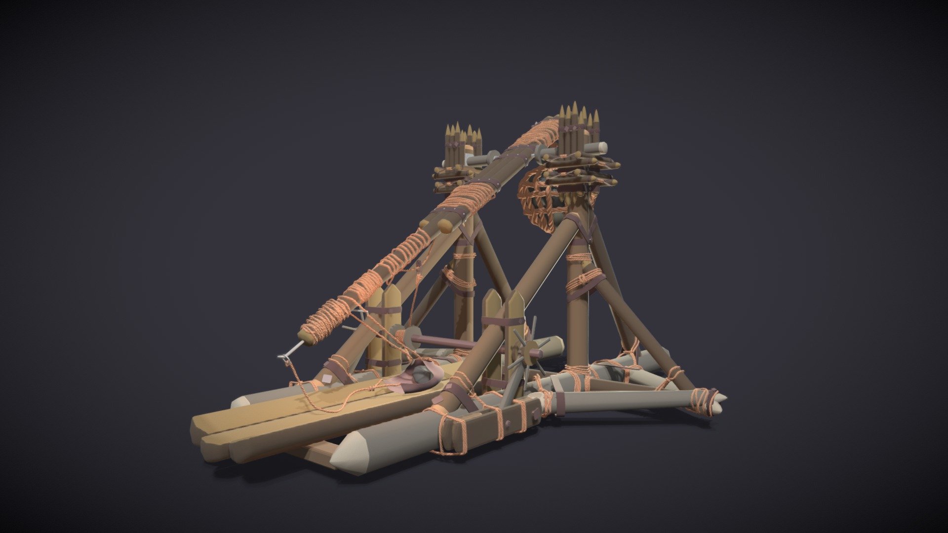Trebuchet DRAFT [CW] [FANART Ghost Of Tsushima]