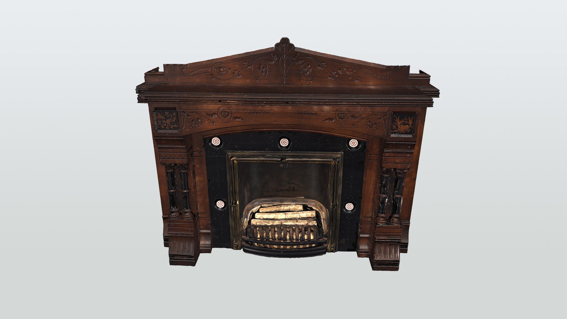 Front Parlor Mantel - High Resolution