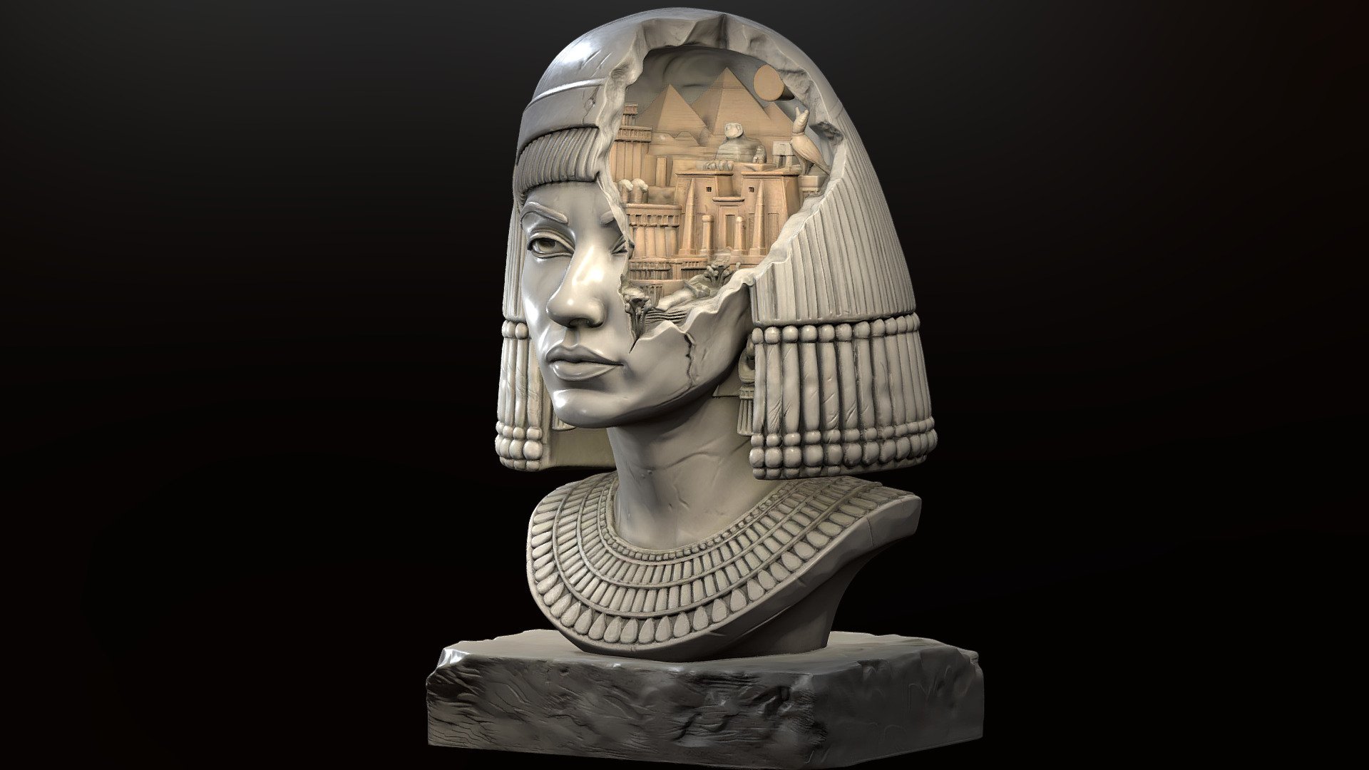 Busto Egipcia