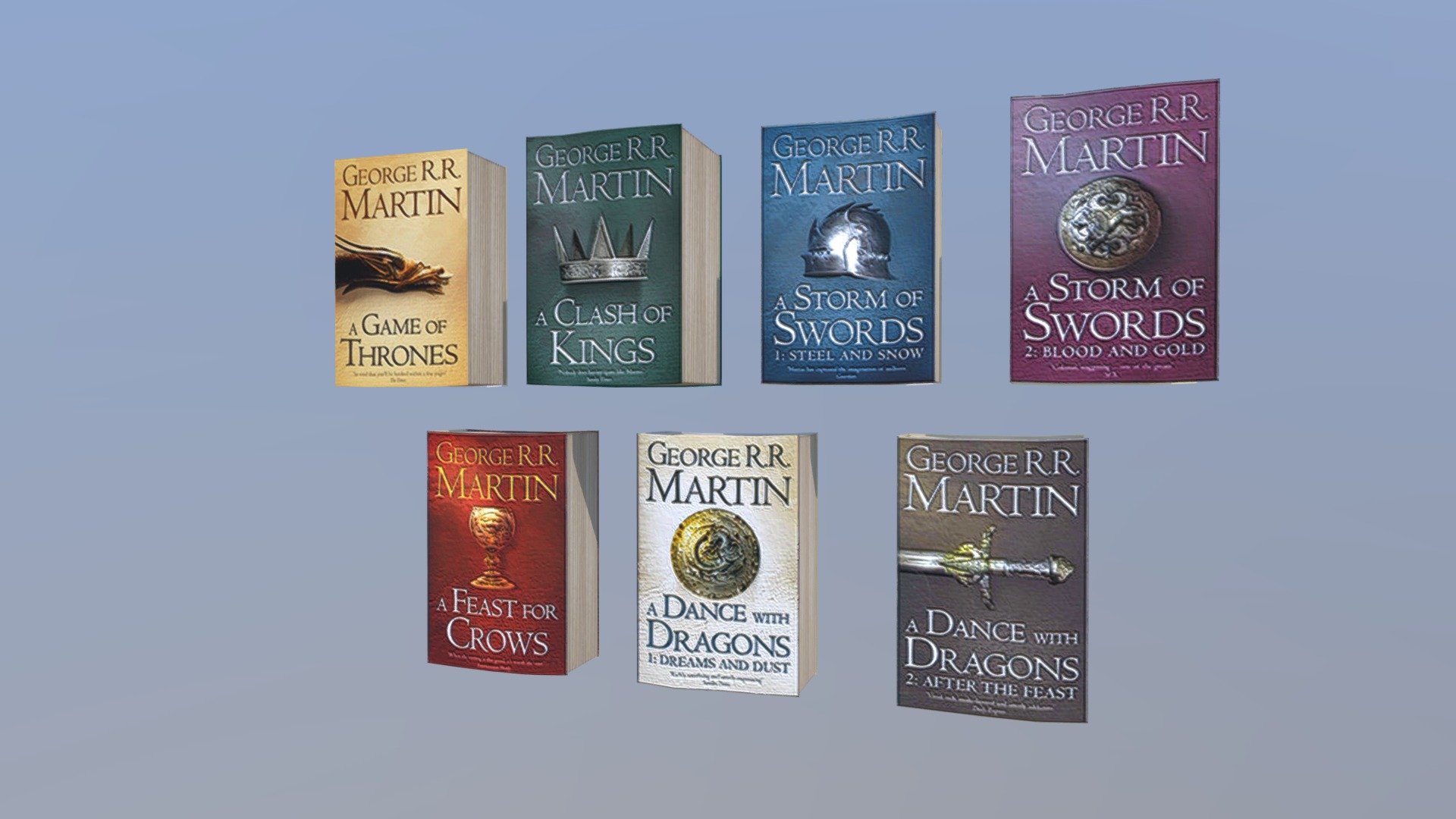 A Song of Ice and Fire Books (Game of Thrones)