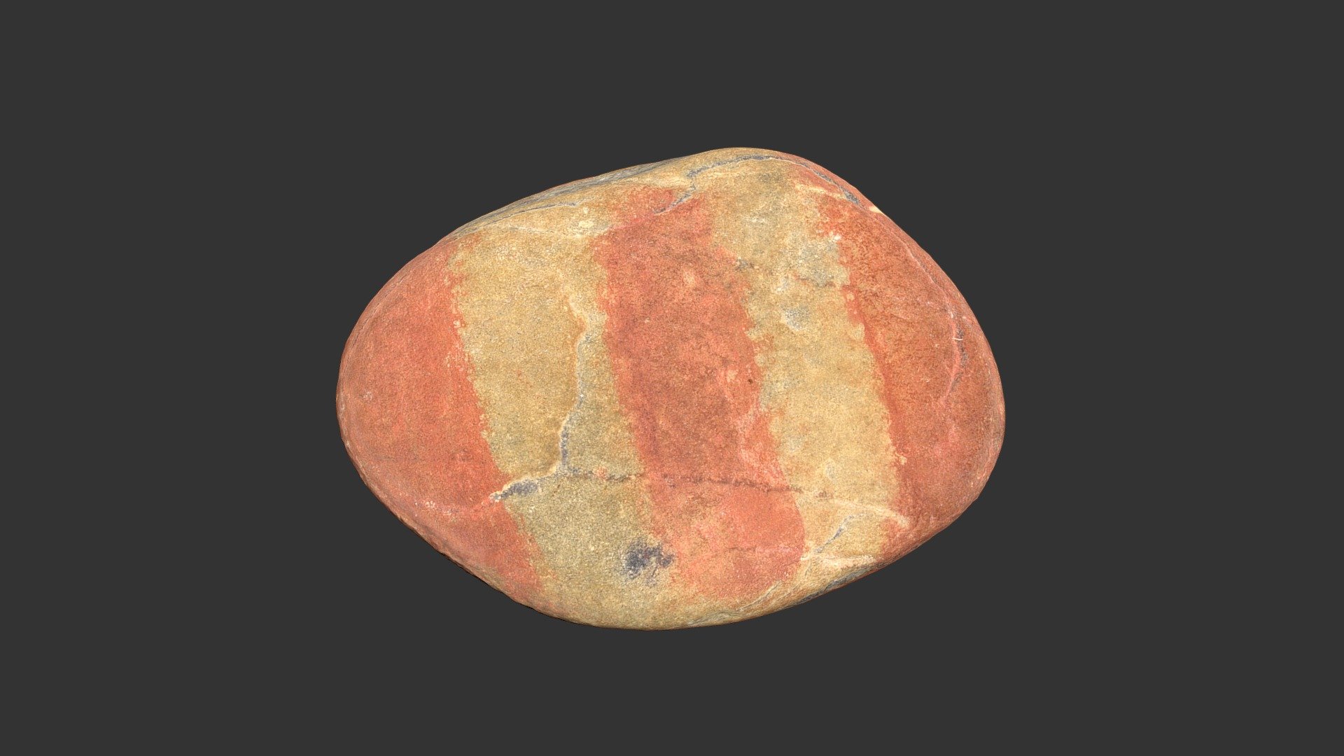 Azilian Painted Pebble (502a1)