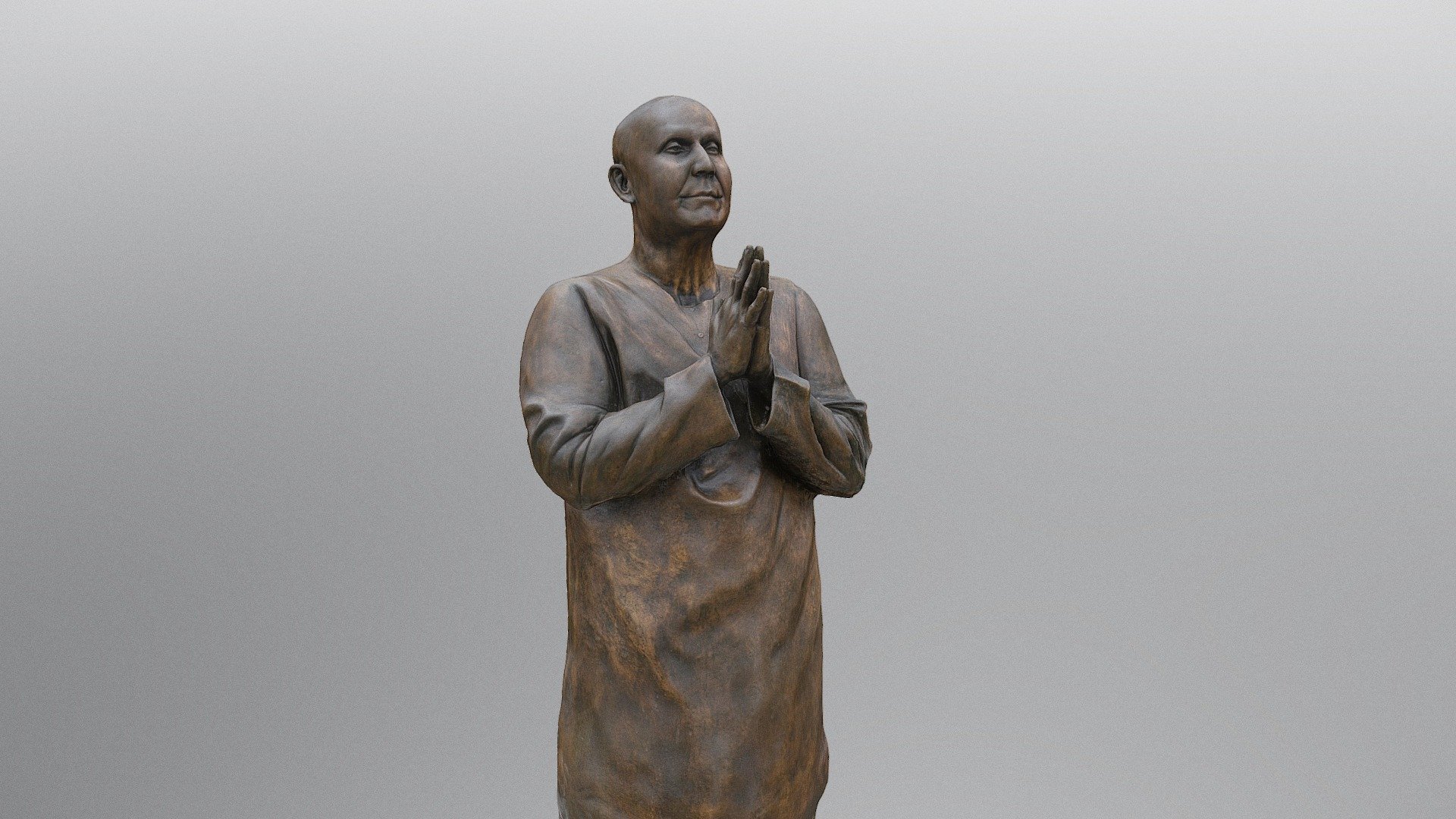 Sri Chinmoy statue