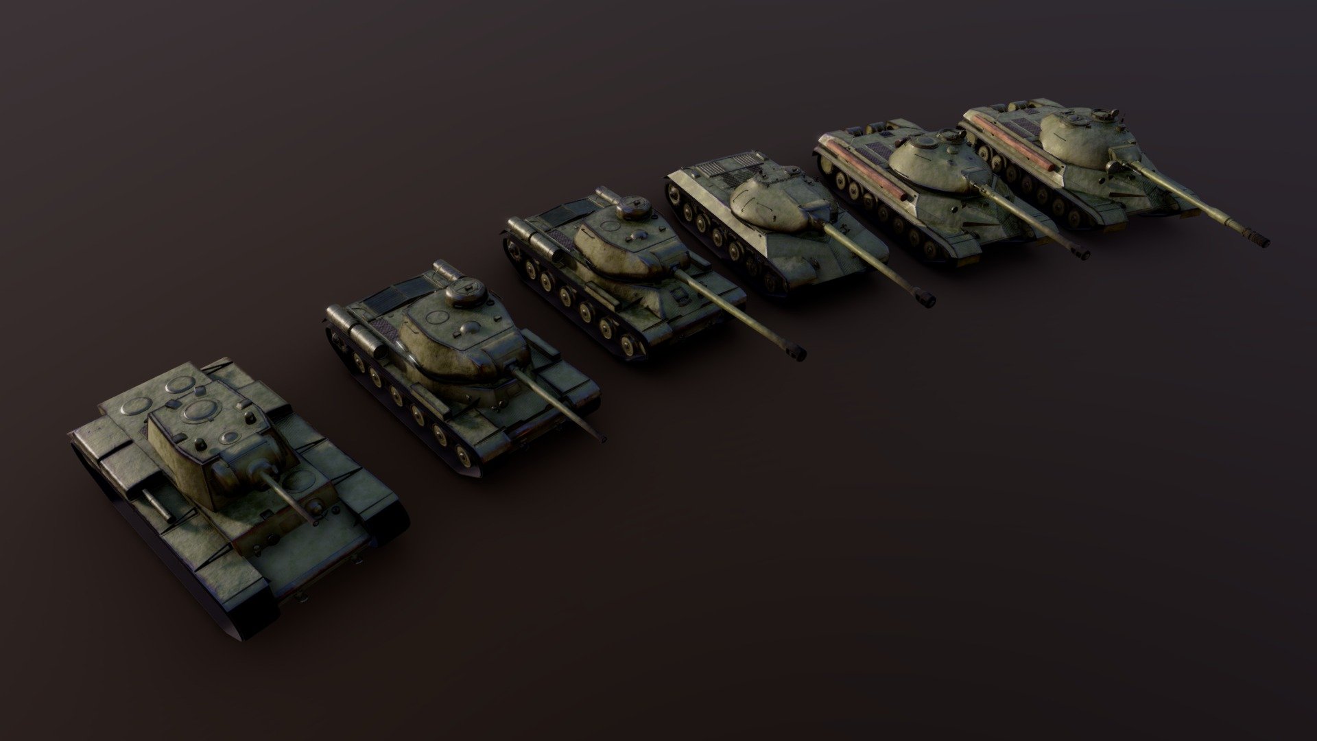 Soviet Heavy Tanks