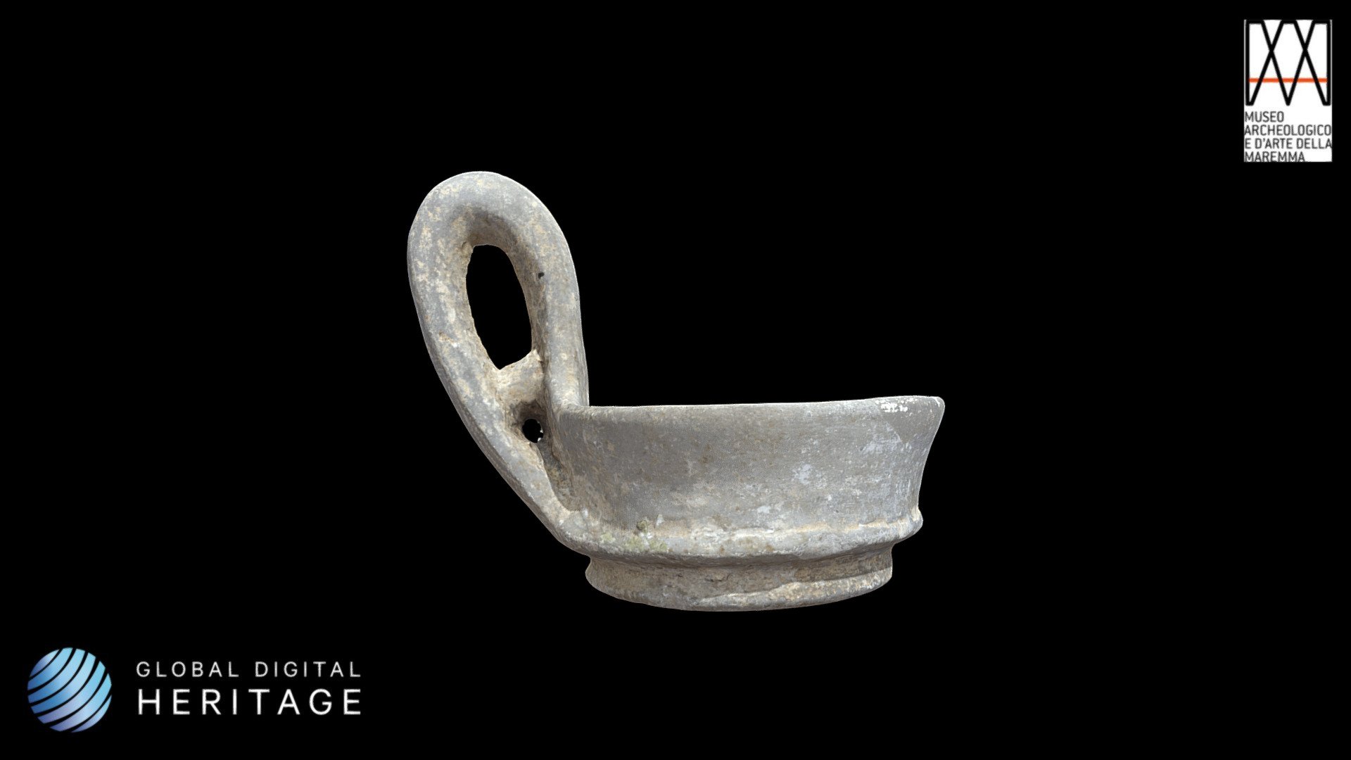 Miniature bucchero kyathos