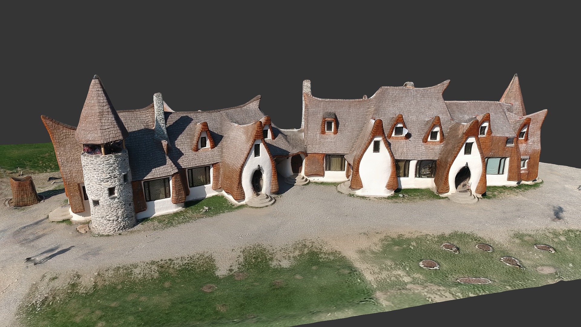 Castelul De Lut Valea Zanelor, Romania | 3D Scan
