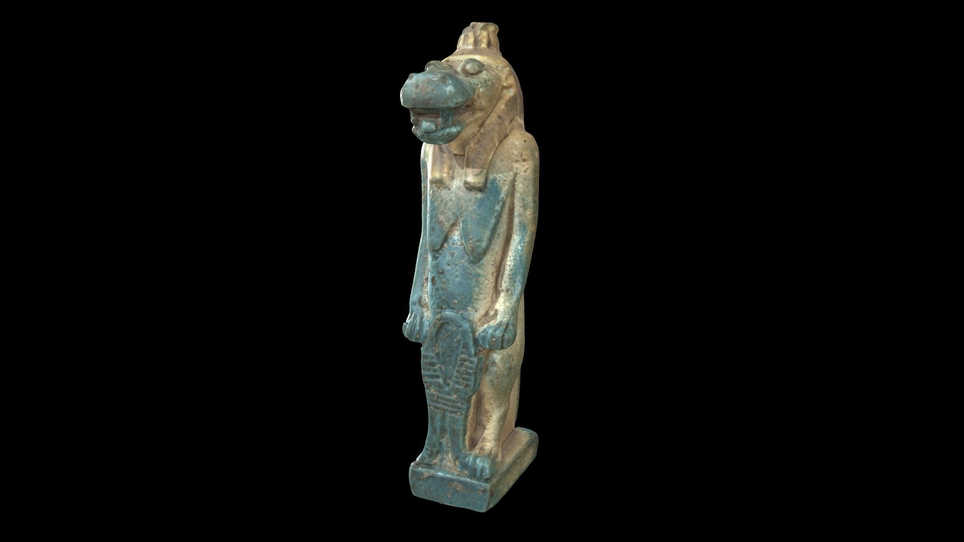 Goddess Taweret (Thoueris) figurine