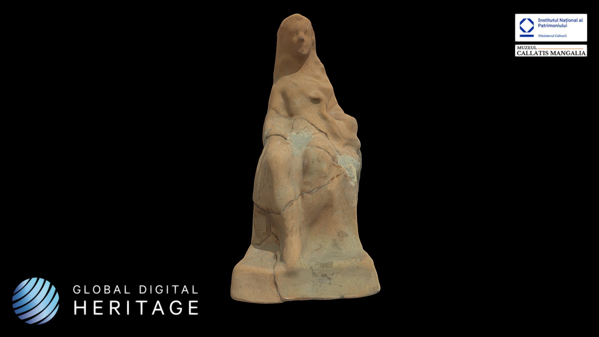 Ceramic statuette