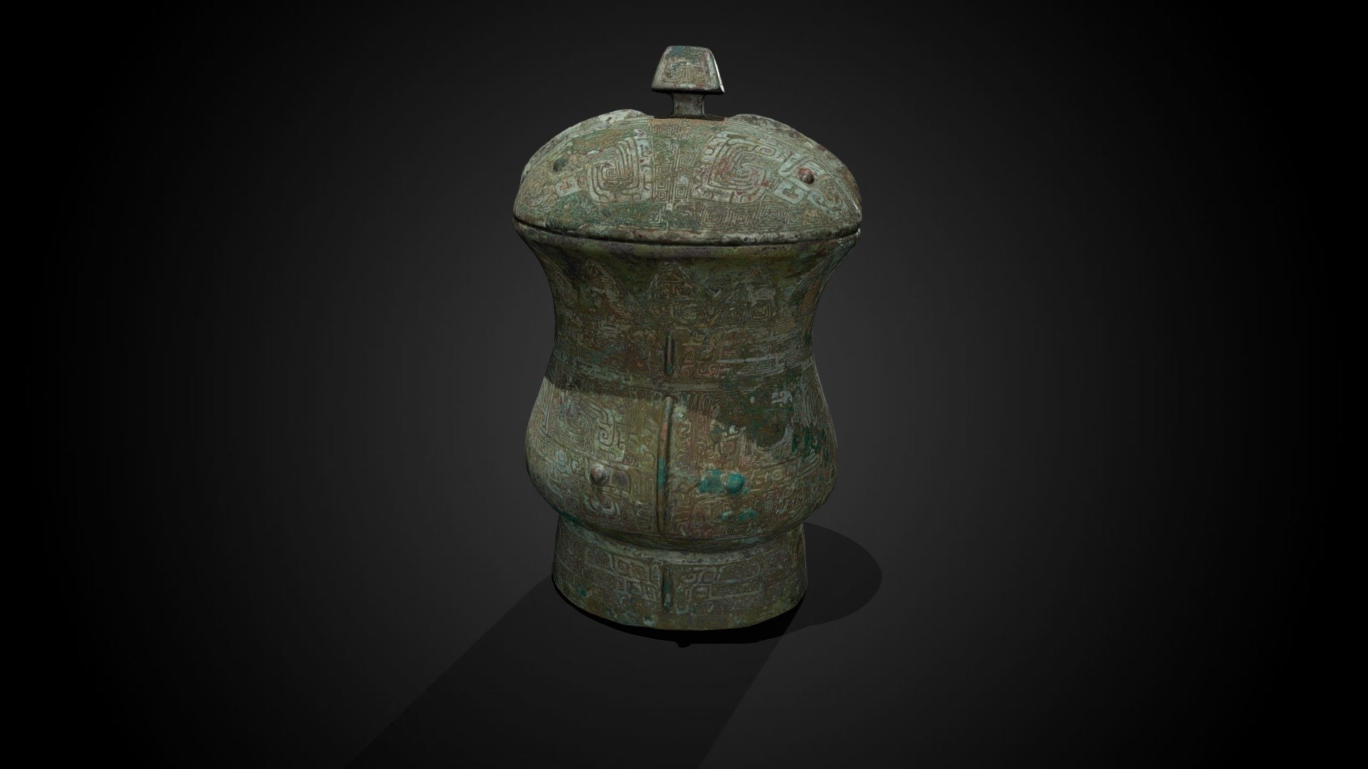 Zhi wine vessel  -  specularity research project