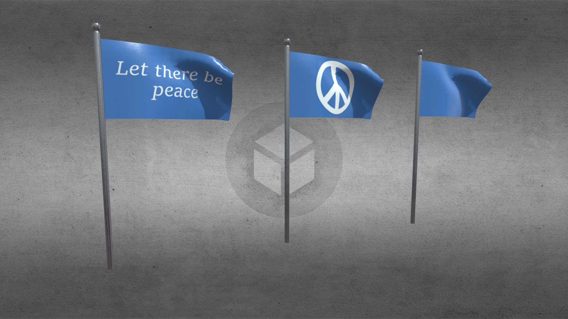 Animation flags | Let there be peace