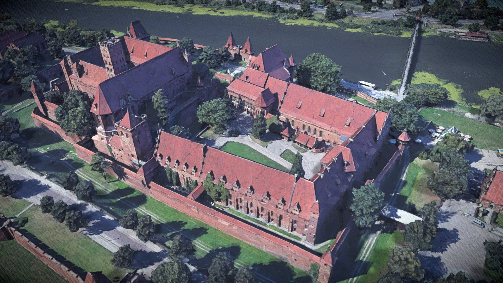 Castle of the Teutonic Order in Malbork, Poland