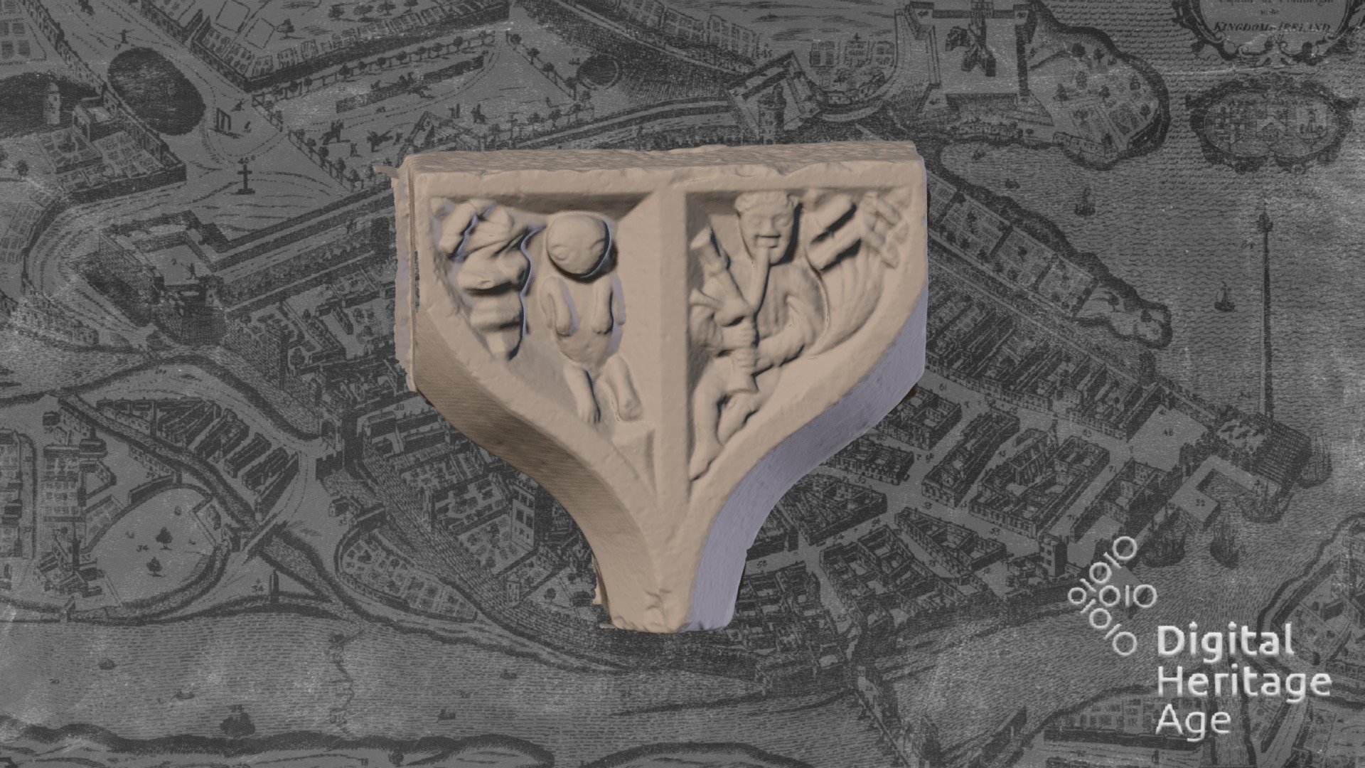 Galway Museum - Decorated Stone