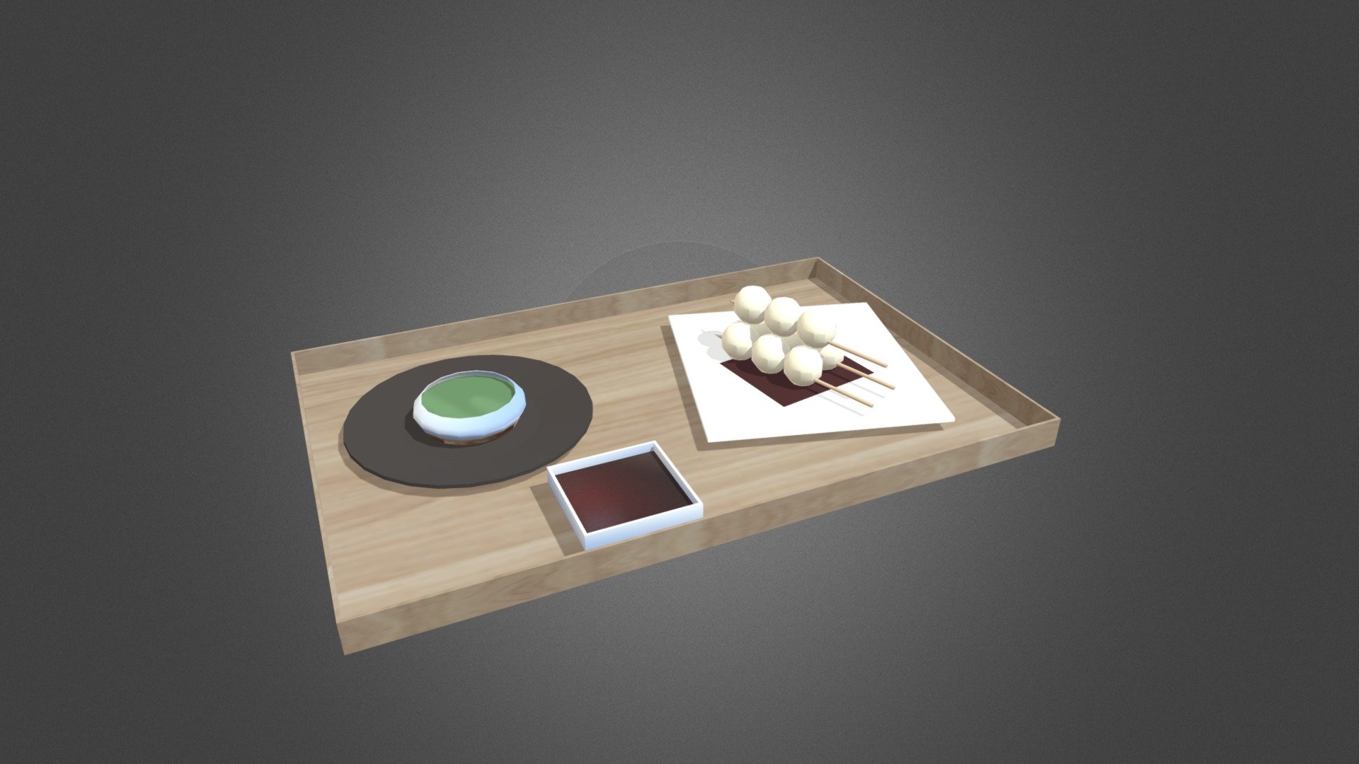 Japanese snack dango