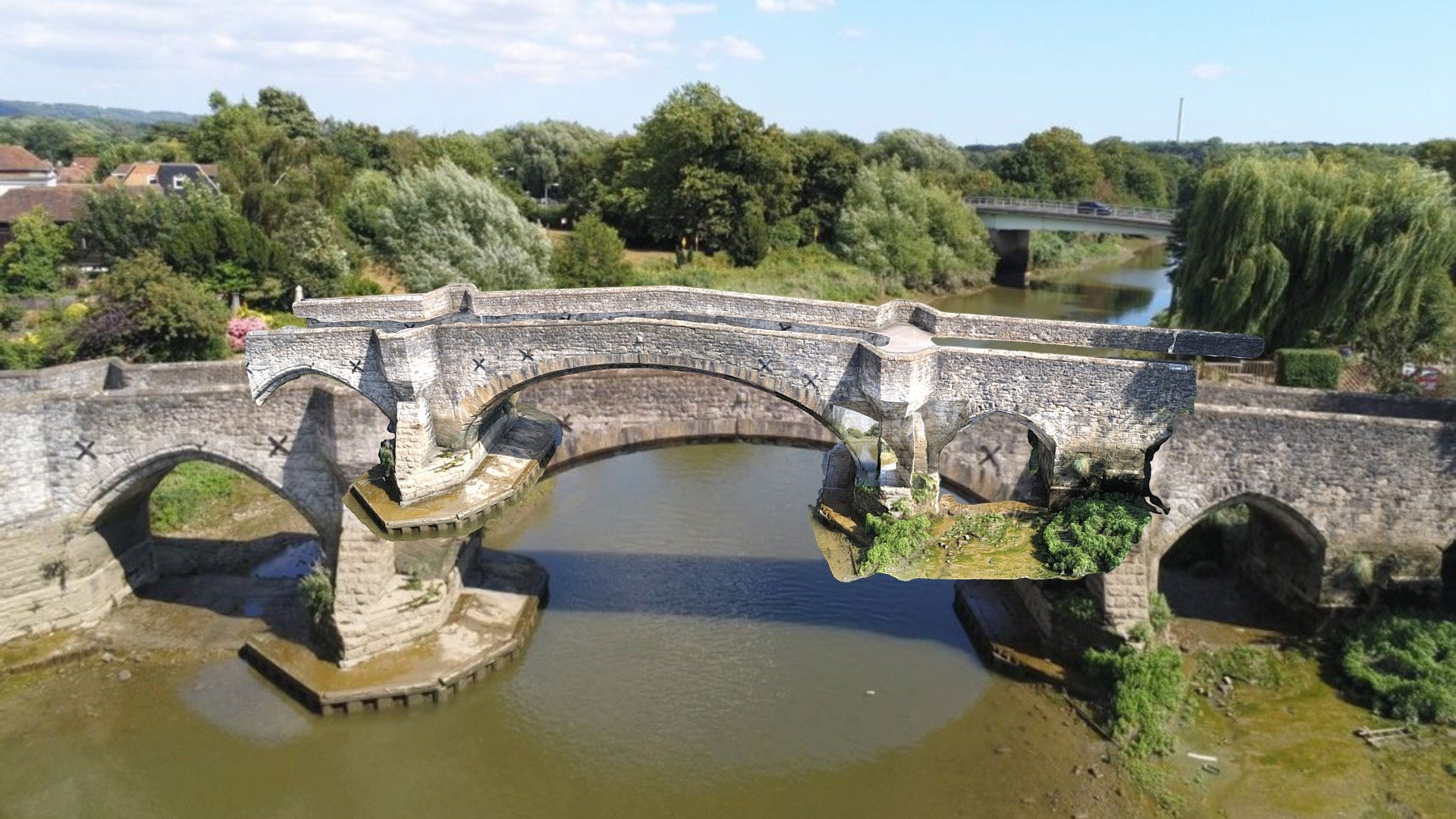 Parrot Anafi Bridge Test