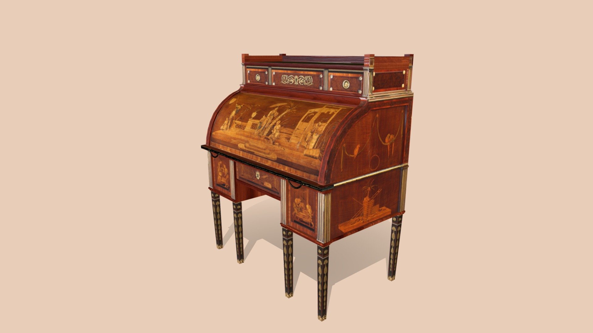 Roentgen Rolltop Desk v1.0