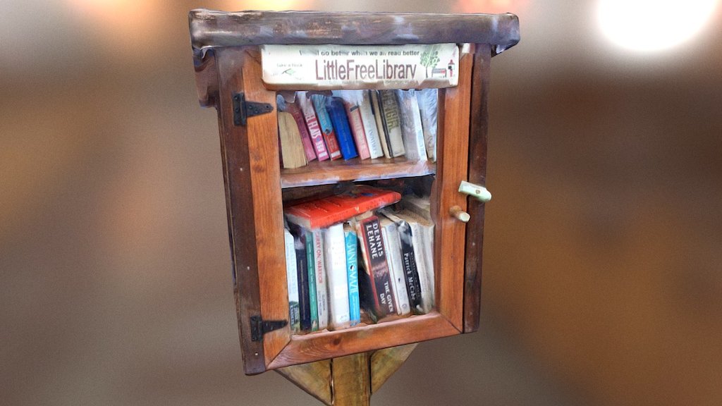 Little Free Library on Middlebrook Street