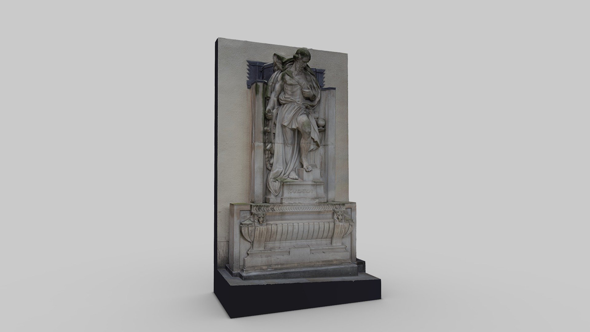 P&O Navigation Statue