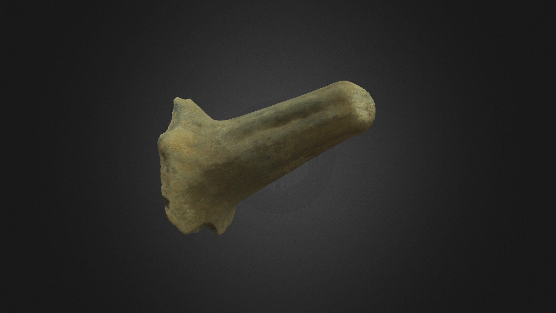 Leg Piece of Pottery