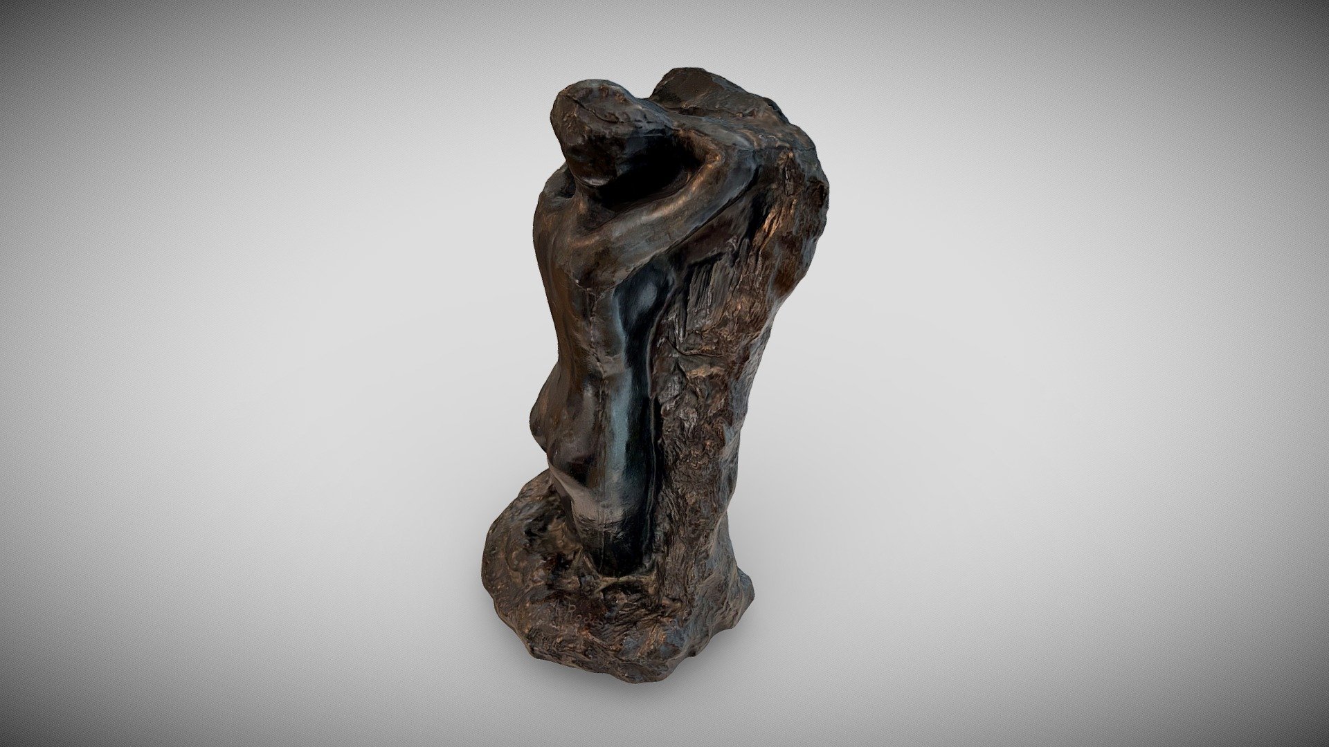Rodin - Sorrow / 3D Scan