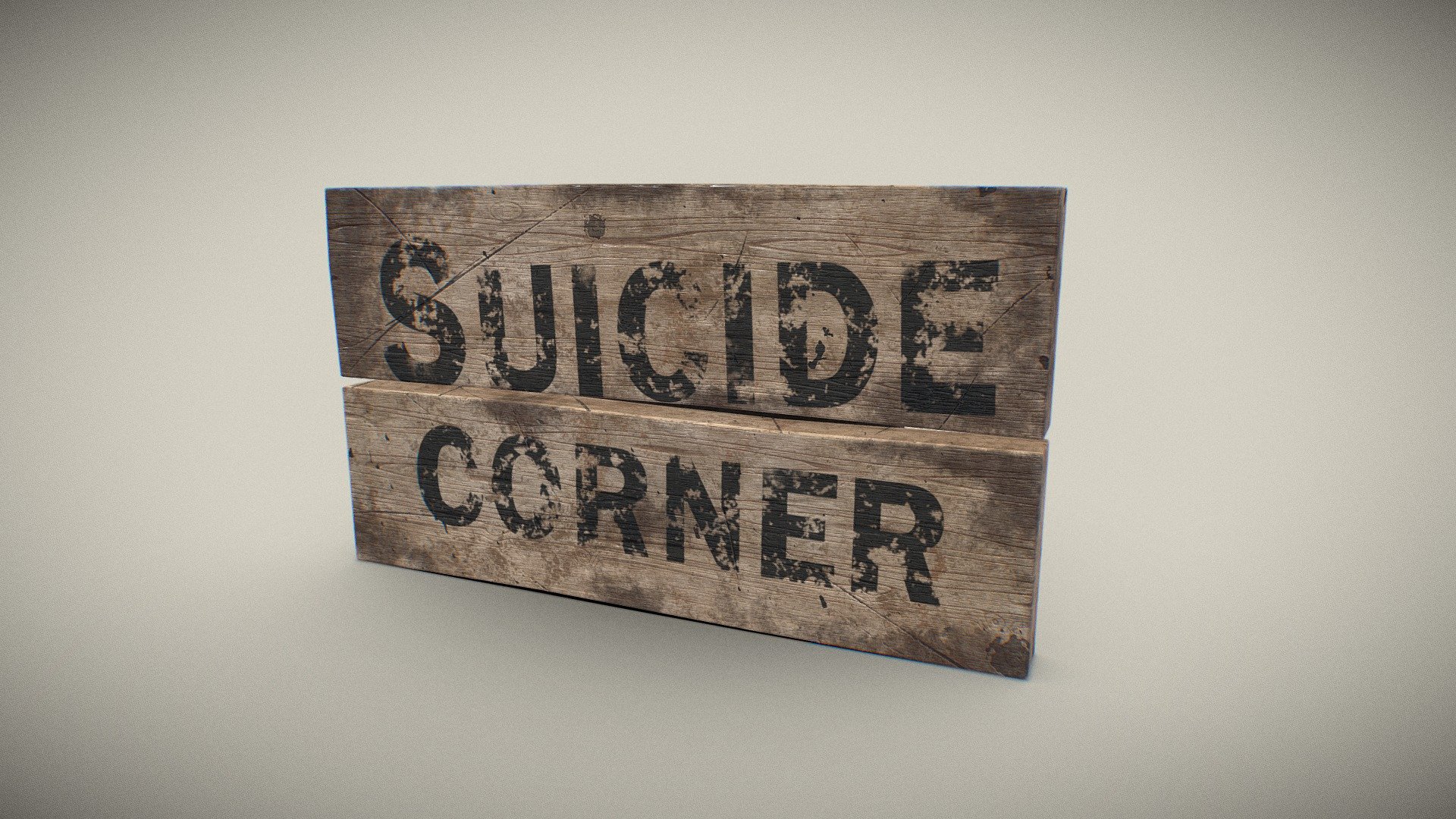 FREE WW1 "Trench Sign"