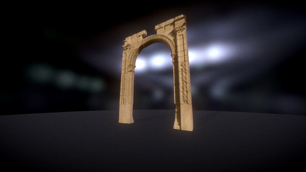 Palmyra's Arch of Triumph, Trafalgar Sq, London